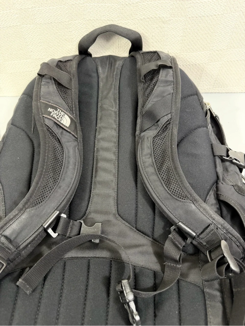 Vtg The North Face Black Men's Backpack - Surge